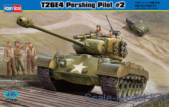 Hobby Boss - Tank T26E4 Super Pershing 2 - plastic scale model kit in 1 ...