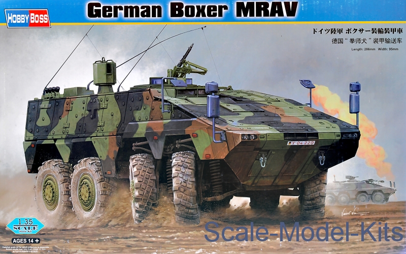 Hobby Boss - German Boxer Mrav - Plastic Scale Model Kit In 1:35 Scale 