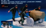 HF547 German eastern front pocket launcher crew, set 2 with launcher part (resin)