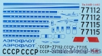 Tupolev Tu-144D Soviet airliner