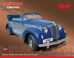 ICM24021 Admiral Cabriolet, WWII German passenger car