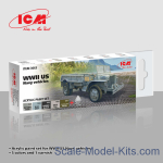 ICM3063 Acrylic paint set for WWII US Navy vehicles