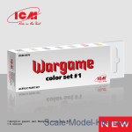 ICM3076 Acrylic paints set for Wargame #1