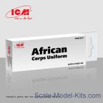 ICM3077 Acrylic paint set for African Corps Uniform