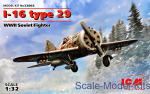 ICM32003 I-16 type 29 WWII Soviet fighter