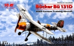 ICM32030 Bucker Bu 131D, German training aircraft, WWII