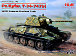 ICM35370 German Medium Tank Pz.Kpfw. 747 T-34 (r), WWII