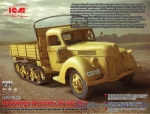 ICM35412 V3000S/SS M (Sd.Kfz.3b) Maultier