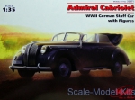 ICM35471 Admiral Cabriolet, WWII German Staff Car