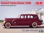 Cars: Packard Twelve (Series 1408), American passenger car, ICM, Scale 1:35