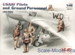 ICM48083 WWII US Pilots and Technics