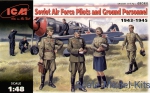 ICM48084 WWII Soviet Pilots and Technics, 1943-1945