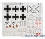Messerschmitt Bf-109F-2 WWII German fighter