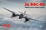 ICM48239 Ju 88С-6b, WWII German Night Fighter