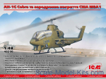 ICM48298 AH-1G Cobra helicopter and M8A1 US Landing Mat