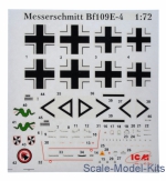 Messerschmitt Bf-109E-4 WWII German fighter