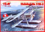 ICM72192 Heinkel He-51 B2 German fighter floatplane