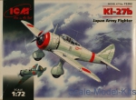 Fighters: Ki-27b Japan army fighter, ICM, Scale 1:72