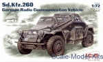 ICM72431 Sd.Kfz. 260 WWII German radio communication vehicle