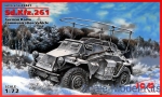 ICM72441 Sd.Kfz. 261 WWII German radio communication vehicle