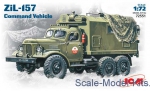 Army Car / Truck: Zil-157 command truck, ICM, Scale 1:72