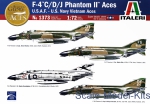 Fighters: F-4 C/D/J "Phantom II Aces" Navy Vietnam, Italeri, Scale 1:72