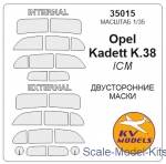 KVM35015 Mask for Opel Cadet K.38 (Double sided) (ICM)