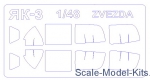 KVM48003 Mask for Yak-3 (Zvezda)