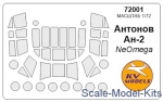 KVM72001 Mask for Antonov An-2