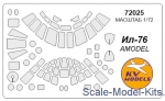 KVM72025 Mask for Ilyushin IL-76 (Amodel)