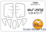 KVM72056 Mask for MiG-25PD