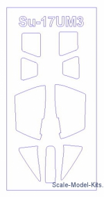 KVM72064 Mask for Su-17 UM3