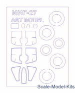 Decals / Mask: Mask for MiG-27 and wheels masks (Art Model), KV Models, Scale 1:72