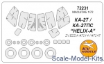 Decals / Mask: Mask for Kamov Ka-27 (Zvezda), KV Models, Scale 1:72