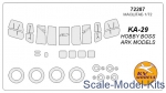 KVM72287 Mask for Kamov Ka-29 (Hobby Boss)