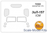 Decals / Mask: Mask for Zil-157 (ICM), KV Models, Scale 1:72