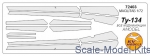 KVM72403 Mask for Tupolev Tu-134 (Amodel)