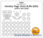 Mask 1/72 for Handley Page Victor B.Mk.2(BS) + wheels, Airfix kit