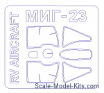 KVM72638 Mask for MIG-23ML / MLD / MF / P (RV Aircraft)