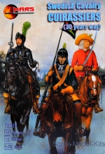 MS72014 Swedish cavalry cuirassiers, 30 years war