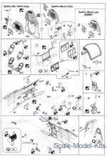 Spitfire Mk.VIII / IX interior, for ICM