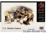 MB3519 US machine-gunners, Europe 1944