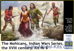 MB35234 Indian Wars Series, XVIII century. Kit No. 6 The Mohicans