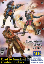 MB35243 Road to freedom. Zombie Hunters. Zombieland series, Kit No. 3