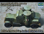 MB72008 Austin Mk.IV British armored car, 1914-1918