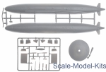 U.S. nuclear-powered submarine 'sturgeon' class, long hull