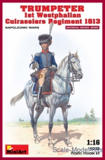 MA16033 Trumpeter. 1st Westphalian Cuirassiers Regiment 1813