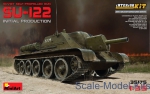 Artillery: SU-122 (Initial Production) w/Full Interior, MiniArt, Scale 1:35