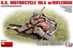 MA35179 U.S.Motorcycle WLA with Rifleman