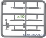 Soviet SU-85 self-propelled gun mod. 1944 early production. Interior kit